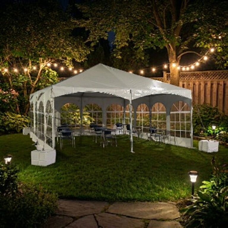 20x20 Keder Frame Tent rental for Western Springs IL events in ZIP code 60558