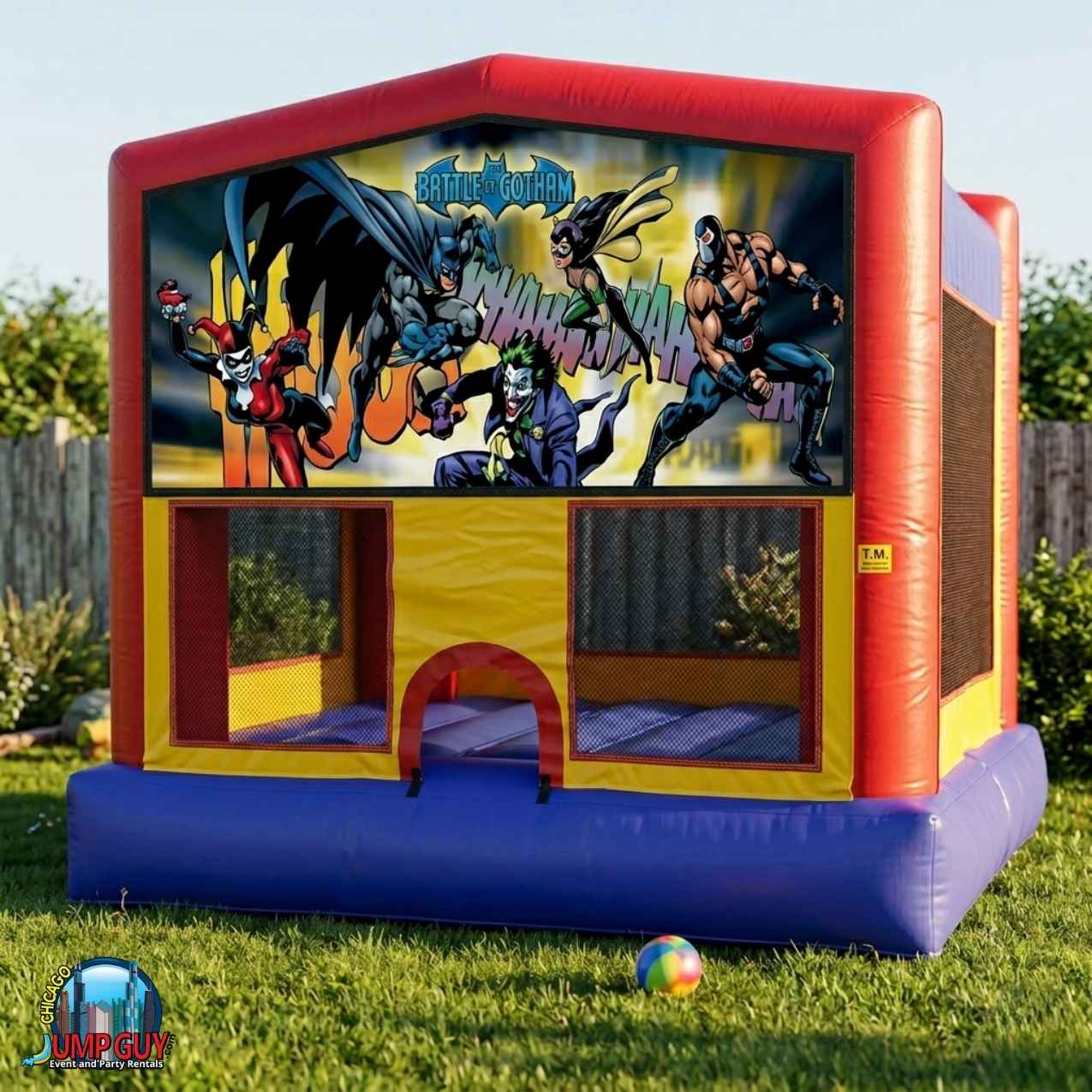 Batman Bounce House rental for Western Springs IL events in ZIP code 60558