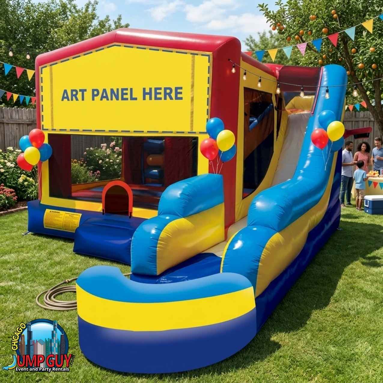 Bounce Water Slide 7n1 Combo (Wet) rental for Western Springs IL events in ZIP code 60558