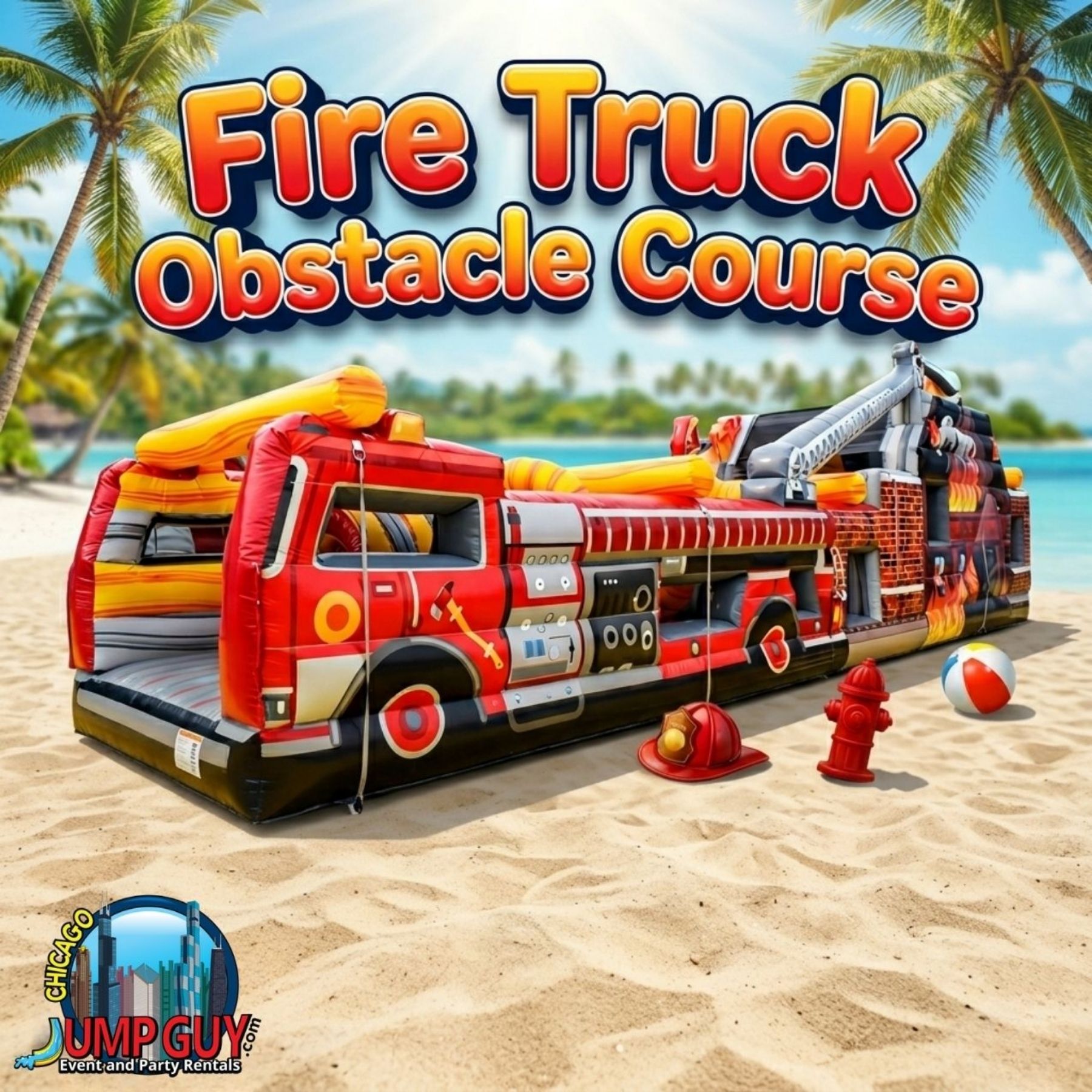 Fire Truck Obstacle Course rental for Western Springs IL events in ZIP code 60558