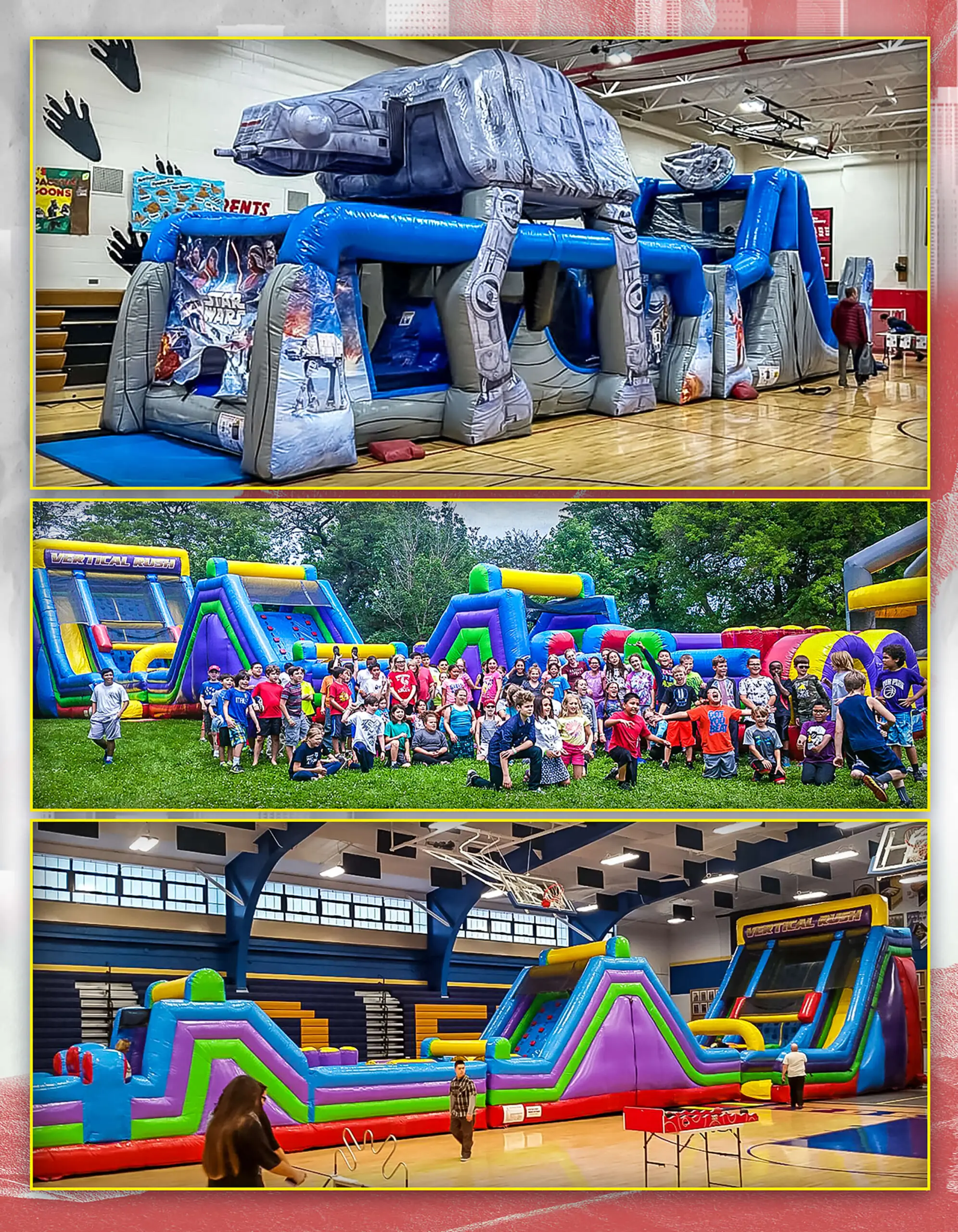 Inflatable Obstacle Course rental for Western Springs IL events in ZIP code 60558