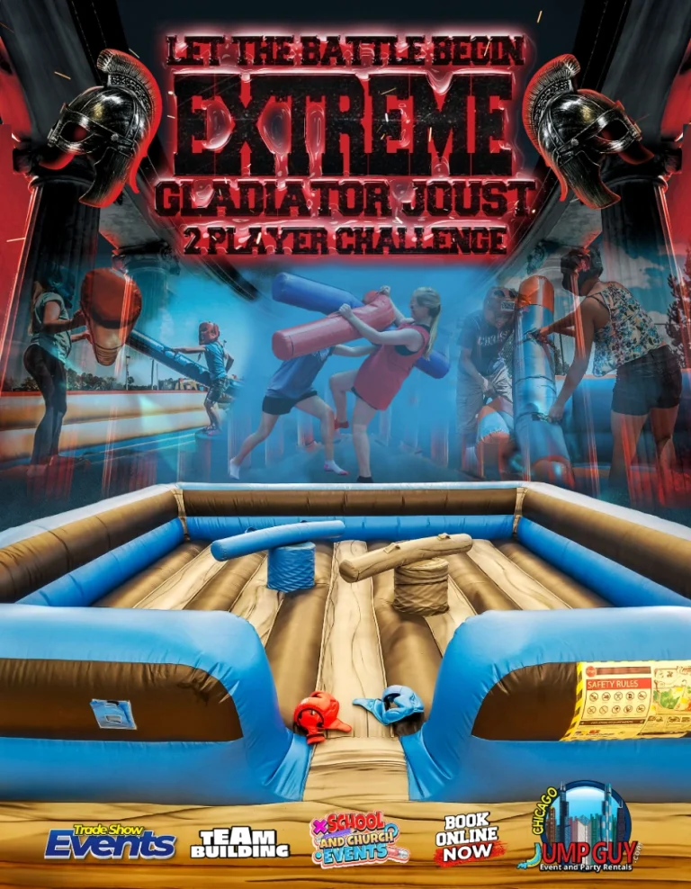 Extreme Gladiator Joust rental for Western Springs IL events in ZIP code 60558