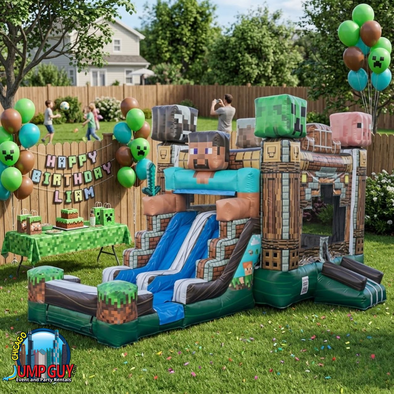 Mining Mania Bounce Waterslide Combo rental for Western Springs IL events in ZIP code 60558