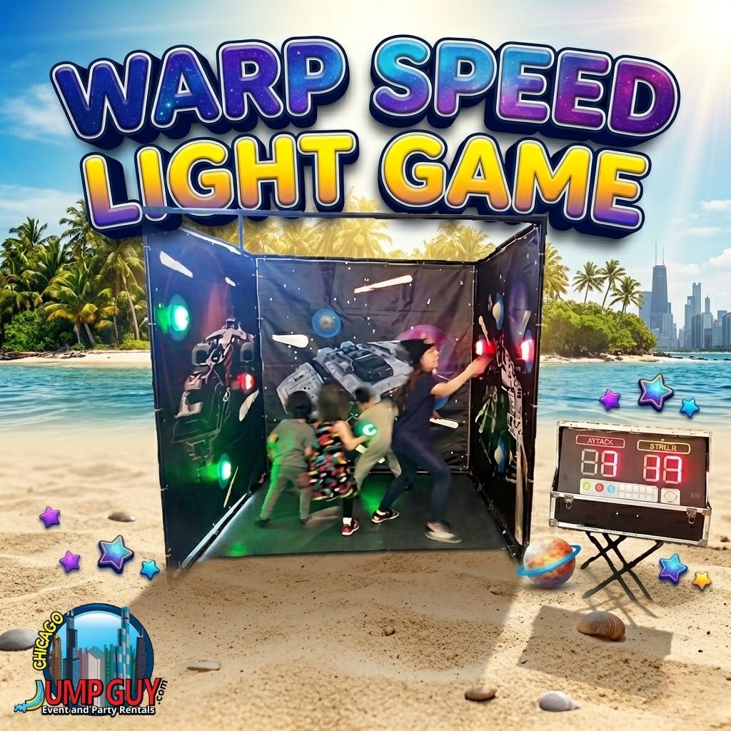 Warp Speed Light Game rental for Western Springs IL events in ZIP code 60558