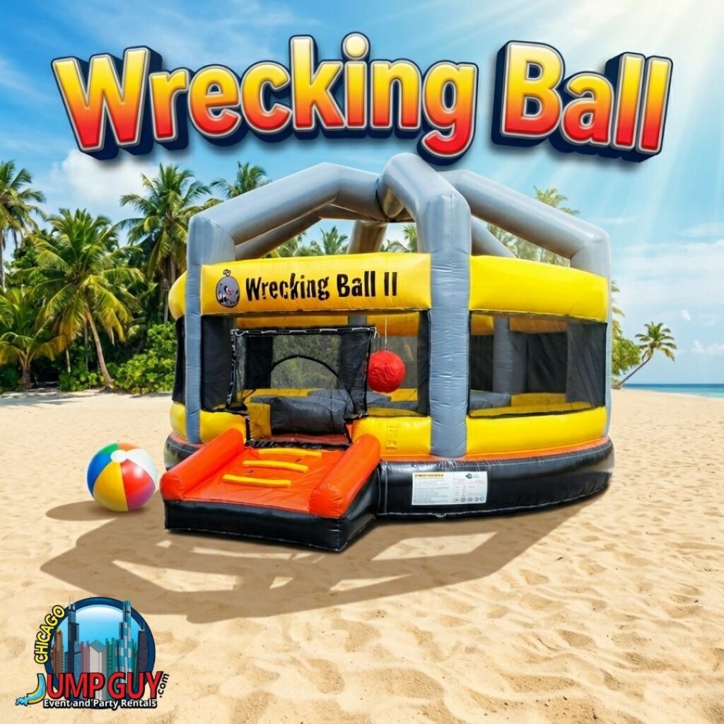 Wrecking Ball Inflatable Arena rental for Western Springs IL events in ZIP code 60558